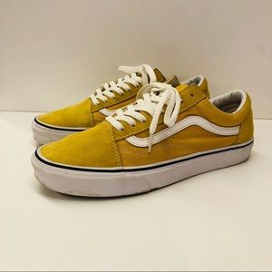 Vans Old Skool yellow suede (9.5)